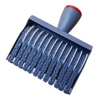 Magideal - Número De Rueda De 12 Dígitos Sello Universal Sólido Vintage Creativo Práctico Práctico Número Portátil De Número Portátil Para Dormitorio Para El