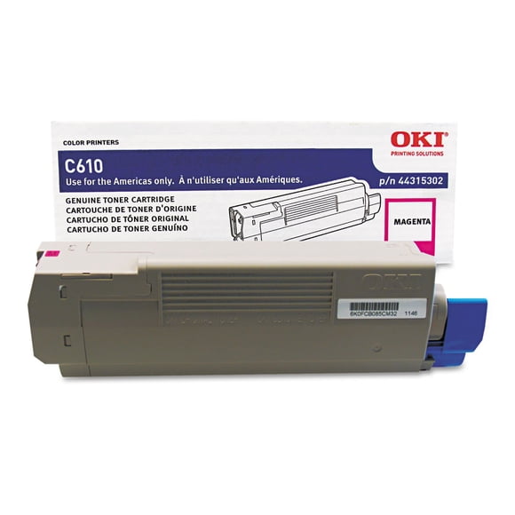 Cartucho de Tóner OKI C610N Magenta