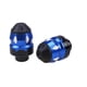 thumbnail image 2 of CNC Moto Horquilla Delantera Cup Frame Slider Crash Guard Protector Blue, 2 of 5