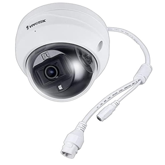 Cámara de red domo VIVOTEK FD9369 de 2 MP con lente fija IR 30 m