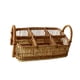 thumbnail image 4 of Cesta para utensilios, soporte para cubiertos, organizador portátil de cubiertos de ratán de bambú, soporte para utensilios para picnic, fiesta, encim 6 cuadrícula, 4 of 5