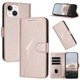 thumbnail image 1 of Funda Cartera Fibra de Carbono para iPhone 15 Plus con Soporte y Cierre Magnético Rosa, 1 of 6
