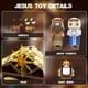 thumbnail image 2 of Set de construcción del Nacimiento FunBuild Jesús con luces, 1000 piezas, compatible con Lego, 2 of 7