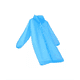 thumbnail image 2 of Poncho impermeable portátil con capucha, reutilizable, color azul, 2 of 3