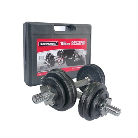Covertec - Maleta Mancuernas 15 Kg