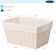 thumbnail image 2 of Canasto Cesta Organizadora Carry All Estilo Ratán S, 2 of 2