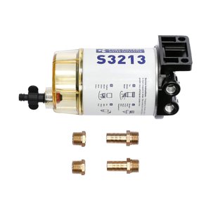 Ioensy - Juego De Filtros De Combustible Para Barcos, Repuesto De Conjunto De Piezas, Separador De Agua Y Combustible, Conjunto Marino