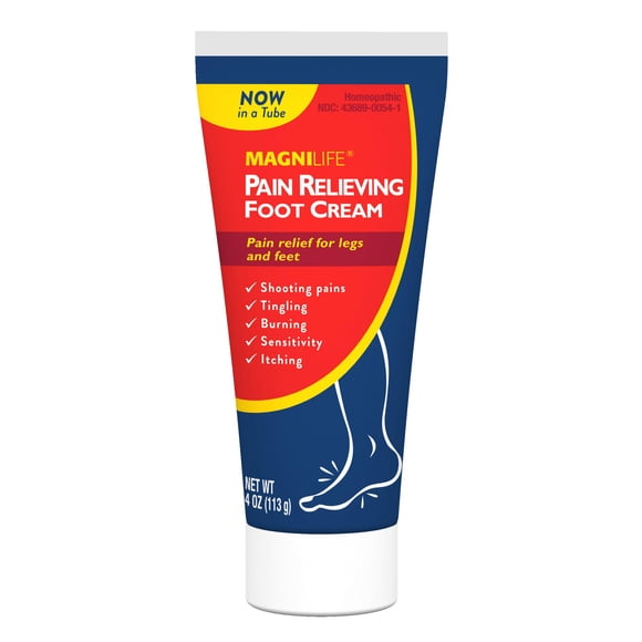 Crema analgésica para pies MagniLife Soothing Relief, tubo de 120 ml