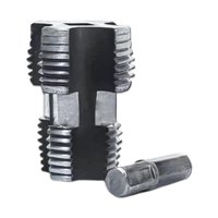 Magideal - Conector De Grifo De Válvula De Tuberías, Accesorio De Taladro Eléctrico Para Tubería De Agua Resistente, Abridor De Orificio Interior, Herramienta De