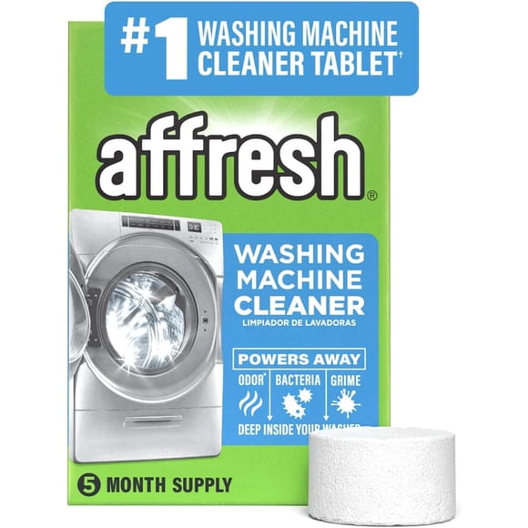 Limpiador de Lavadora Affresh Tabletas 5 Unidades Antiodor