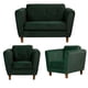 thumbnail image 1 of Living Rodas 2+1+1 Verde, 1 of 3