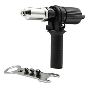 Genérico - Remachadora Portátil Para Taladros, Accesorio Remaches Pop