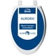 thumbnail image 1 of Asiento de inodoro Bemis Aurora de cierre lento, alargado, blanco, fabricado en EE. UU., 1 of 9