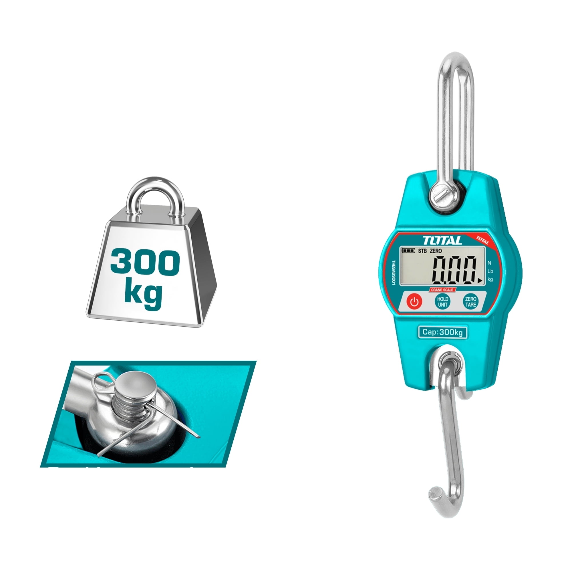 Balanza Digital 300kg Total