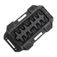 Ioensy - Tableros De Tracción De Recuperación De Automóviles Automáticos Tablero De Tracción De Nieve De Automóviles Para Camiones Suv Negro