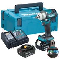 Pistola Llave Impacto 18V Brushless 330 Nm Makita Dtw300Rtj