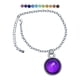 thumbnail image 3 of Joyería de pulsera que cambia de color sensible a la temperatura, colgante de aleación hecho a mano delicado con colgante para damas de regalo de aniv, 3 of 5
