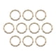 thumbnail image 1 of 10 Piezas De Anillos De Resorte De Metal Con Clip De Mosquetón Para Correa De Hombro De Bolso Dorado, 1 of 5