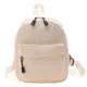 thumbnail image 1 of Mini Women's Backpacks 2022 Trend Nylon Female Bag Small School Bags White Rucksack for Teen Girls Fashion Casual Backpack New, 1 of 3