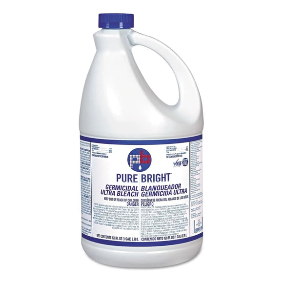 Bleach Pure Bright BLEACH6 Liquid BLEACH6, botella de 3,78 L, 6 cajas
