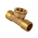 thumbnail image 4 of Accesorio De Tubería En T De Latón Para El Hogar, Para Rociadores, Tuberías De Plomería, Conector De Tubería De Agua, Estilo C, 4 of 5