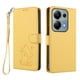 thumbnail image 1 of Carcasa Billetera de Cuero Sintético para Xiaomi Redmi Note 14S 4G, Amarillo, 1 of 6