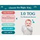 thumbnail image 4 of Saco de dormir UP Love to Dream Mini Posy 1.0 TOG 5-8.5 lbs, 4 of 9