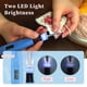 thumbnail image 2 of Juego de ganchillos INMAKER, ergonómicos, iluminados, con funda, 18 cabezales, 2 of 6