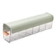 thumbnail image 5 of Caja De Almacenamiento De Calcetín De Ropa Interior Colgante Portátil 6 Rejillas Para Cinturones Sujetador Corbatas Verde, 5 of 5