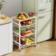thumbnail image 2 of Frutero JAQ de 4 niveles, deslizable, de metal con tapa de madera, 2 of 8