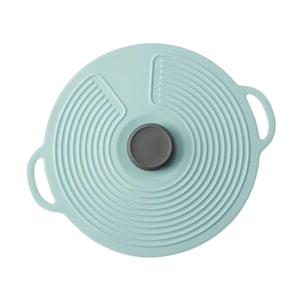 Magideal - Tapas De Silicona, Tapas De Silicona Reutilizables Tapas De Succión Reutilizables Cubiertas De Microondas Cubierta De Almacenamiento De Alimentos Para Azul 20Cm