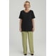thumbnail image 5 of Polera Mujer Lisa Apertura Negro, 5 of 5