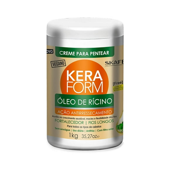 Crema de Peinar Keraform Oleo Ricino 1 Kilo