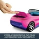 thumbnail image 2 of Coche de Juguete Barbie Hot Wheels RC Convertible Rosa, 2 of 3