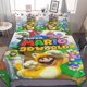 thumbnail image 1 of Mario Duvet Cover Set 3-Piece Bedding Set Soft Warm And Comfortable Soft Bed Set for Bedroom All Season Bed Sheets, 1 of 5