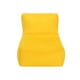 thumbnail image 2 of Pouf Tatto 2 Cuerpos Felpa Amarillo, 2 of 6