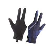 Magideal - Guantes De Piscina De 3 Dedos, Guantes Con Dedos Separados, Guantes Profesionales Ligeros Antideslizantes, Guantes De Billar Para Hombres Para Práctic Mano Derecha Azul