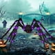 thumbnail image 1 of Araña decorativa para Halloween, araña gigante de Halloween de 59 pulgadas, arañas Cacampanaoy falsas y aterradoras para decoración de Halloween en puertas, exteriores y patios, decoración espeluznant, 1 of 7
