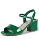 thumbnail image 5 of Sandalia Casual Taco Verde Mujer Weide GH64, 5 of 9