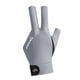 thumbnail image 4 of Guantes De Tres Dedos Guantes De Billar Mano Izquierda Práctica Guantes De Dedos Separados Gris, 4 of 5