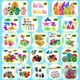 thumbnail image 3 of Set de regalos para fiestas Kiss Monkey, 640 unidades, caja del tesoro, juguetes para niños, 3 of 7
