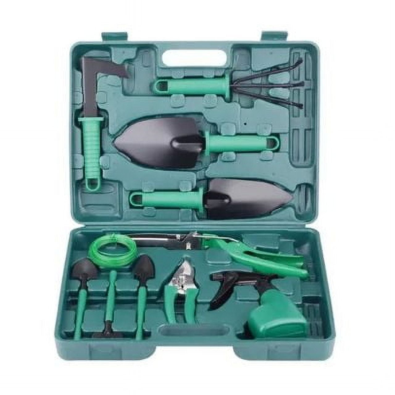 Genérico - Set Jardineria Herramientas Rastrillo Pasto Tijera De Poda