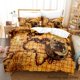 thumbnail image 1 of Retro Map Compass Bedding Set Bed Set Adult Kid Bedroom Duvetcover Sets comforter set, 1 of 5