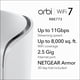 thumbnail image 2 of Sistema WiFi Mesh NETGEAR Orbi Serie 770 RBE773 con 2 Satélites, 2 of 9