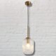 thumbnail image 2 of Lámpara Colgante Moderna Ajustable Cristal Techo Ondulación, 2 of 3