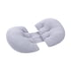 thumbnail image 4 of Almohada De Embarazo Para Dormir, Almohada Prenatal Suave Y Portátil, Almohada De Maternidad Gris, 4 of 5