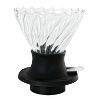 Xusx111 - Interruptor De Inmersión Goteador Tamaño 02 Alto Borosilicato De Vidrio De Café Verter Sobre La Máquina, Inteligente Goteador De Café Manual Brew Maker, Sencillo De Operar Y Fácil De Limpiar