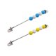 thumbnail image 1 of 2 Uds Tablero Ocupado Juguete Sensorial De Madera Habilidad Práctica Azul Amarillo, 1 of 5