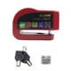 thumbnail image 2 of Cerradura De Freno De Disco Con Alarma Para Motocicleta, Bloqueo De Disco De Rueda De Seguridad Para Motocicleta, Color Rojo, 2 of 5