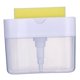 thumbnail image 1 of Dispensador De Bomba De Jabón Para Lavar Platos De Cocina Y Soporte De Esponja Caja De Jabón Práctica Blanca, 1 of 5